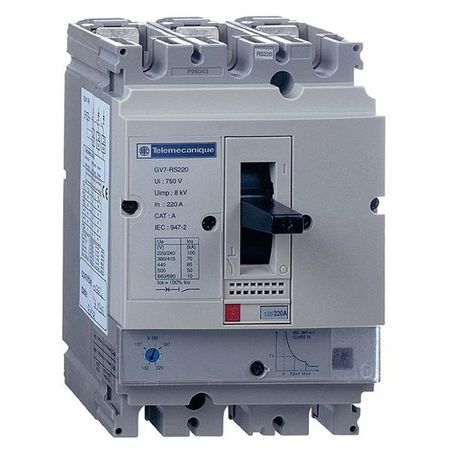 Силовой автомат Schneider Electric TeSys GV7, 70кА, 3P, 80А, GV7RS80