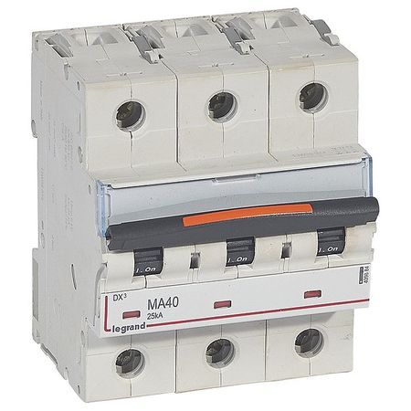 Автоматический выключатель Legrand DX³ 3P 40А (MA) 25кА, 409884