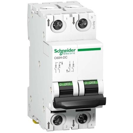 Автоматический выключатель Schneider Electric Acti9 2P 16А (C) 10кА, A9N61531