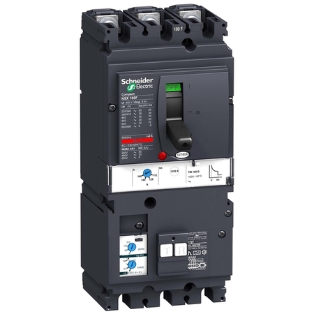 Силовой автомат Schneider Electric Compact NSX 160, TM-D, 25кА, 3P, 160А, LV430343