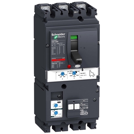 Силовой автомат Schneider Electric Compact NSX 250, TM-D, 25кА, 3P, 250А, LV431900