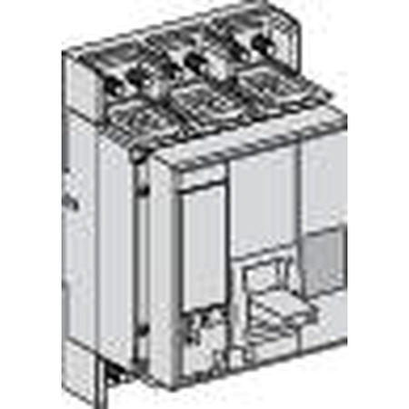 Силовой автомат Schneider Electric Compact NS 800, Micrologic 2.0 A, 70кА, 4P, 800А, 33239