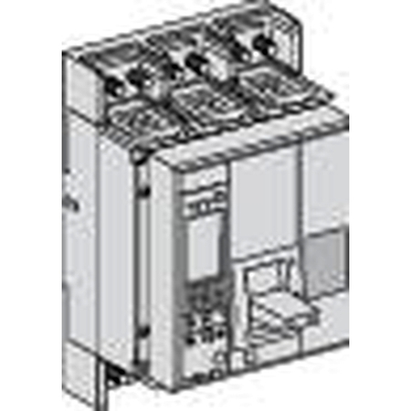 Силовой автомат Schneider Electric Compact NS 1000, Micrologic 5.0, 70кА, 4P, 1000А, 33562