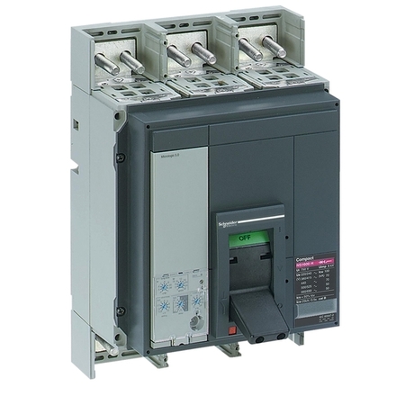 Силовой автомат Schneider Electric Compact NS 630, Micrologic 2.0, 70кА, 3P, 630А, 33461