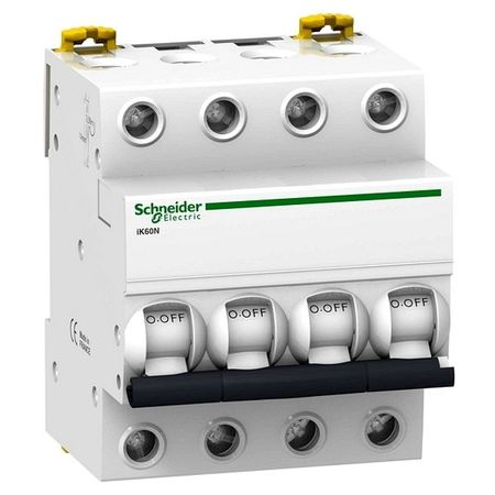 Автоматический выключатель Schneider Electric Acti9 4P 6А (C) 4кА, A9K24406