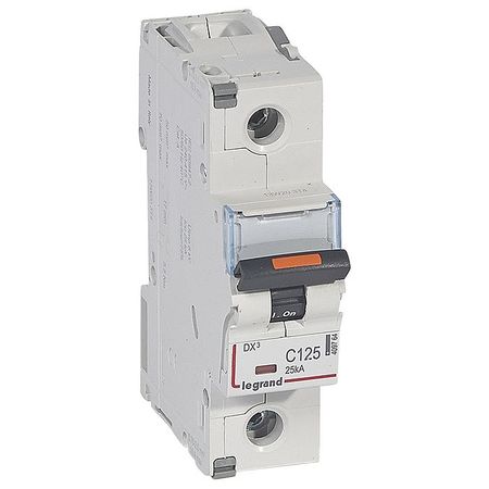 Автоматический выключатель Legrand DX³ 1P 125А (C) 25кА, 409764