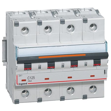 Автоматический выключатель Legrand DX³ 4P 125А (C) 25кА, 409803