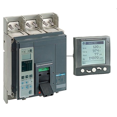 Силовой автомат Schneider Electric Compact NS 630, Micrologic 2.0 E, 50кА, 3P, 630А, 34400