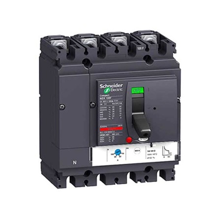 Силовой автомат Schneider Electric Compact NS 630, Micrologic 2.0 E, 50кА, 4P, 630А, 34402