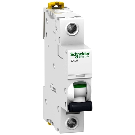 Автоматический выключатель Schneider Electric Acti9 1P 0.5А (C) 50кА, A9F74170