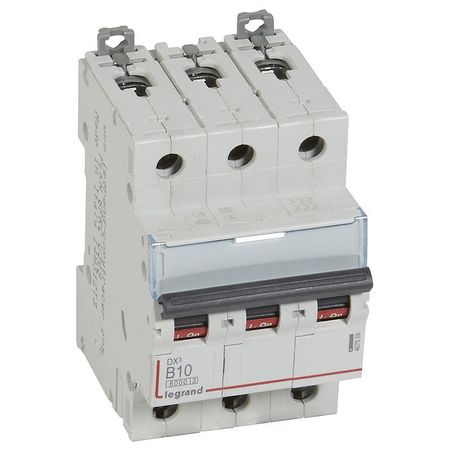 Автоматический выключатель Legrand DX³ 3P 10А (B) 10кА, 407559
