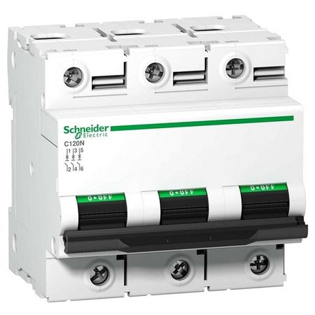 Автоматический выключатель Schneider Electric Acti9 3P 80А (B) 10кА, A9N18349