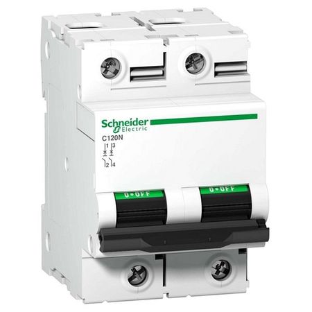 Автоматический выключатель Schneider Electric Acti9 2P 80А (D) 10кА, A9N18383