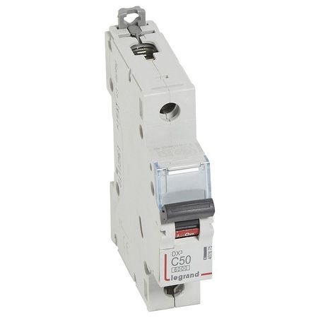 Автоматический выключатель Legrand DX³ 1P 50А (C) 10кА, 407675