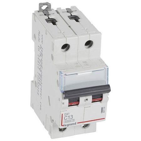 Автоматический выключатель Legrand DX³ 2P 13А (C) 10кА, 407799