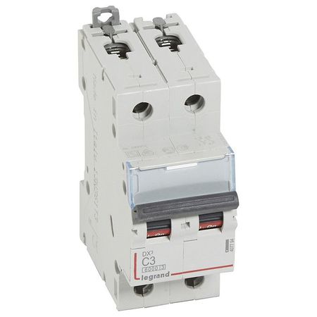 Автоматический выключатель Legrand DX³ 2P 3А (C) 10кА, 407794