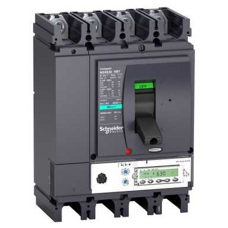 Силовой автомат Schneider Electric Compact NSX 400, Micrologic 6.3 E, 75кА, 4P, 400А, LV433629