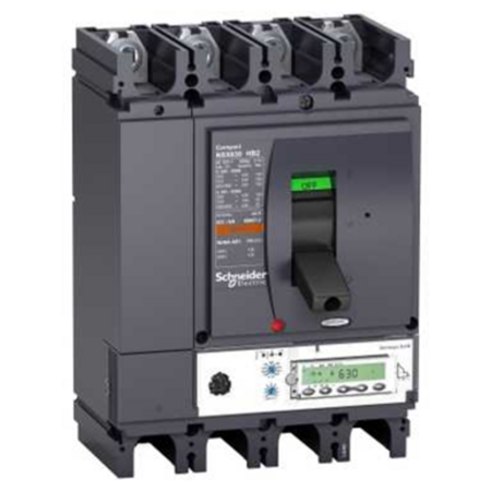 Силовой автомат Schneider Electric Compact NSX 400, Micrologic 5.3 E, 100кА, 4P, 400А, LV433647
