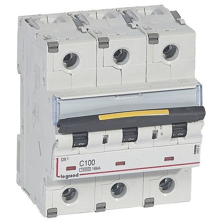 Автоматический выключатель Legrand DPX³ 3P 100А (C) 16кА, 409281