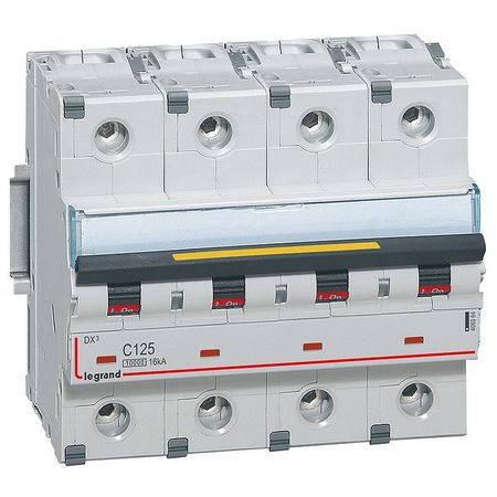 Автоматический выключатель Legrand DX³ 4P 125А (C) 16кА, 409364