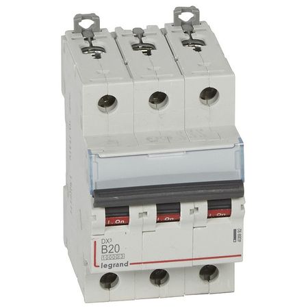 Автоматический выключатель Legrand DX³ 3P 20А (B) 16кА, 408992