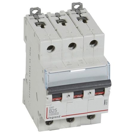 Автоматический выключатель Legrand DX³ 3P 25А (B) 16кА, 408993