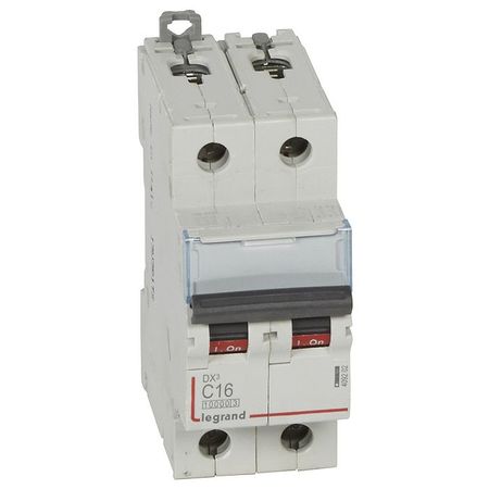 Автоматический выключатель Legrand DX³ 2P 16А (C) 16кА, 409202