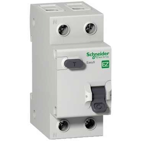 Дифавтомат Schneider Electric Easy9 2P 10А (C) 4.5кА 30мА (AC), EZ9D34610