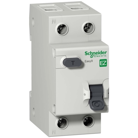 Дифавтомат Schneider Electric Easy9 2P 16А (C) 4.5кА 30мА (AC), EZ9D34616