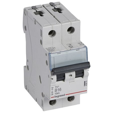 Автоматический выключатель Legrand TX³ 2P 16А (B) 10кА, 403874