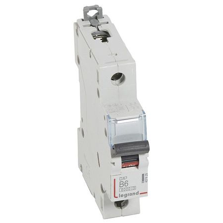 Автоматический выключатель Legrand DX³ 1P 6А (B) 10кА, 407429