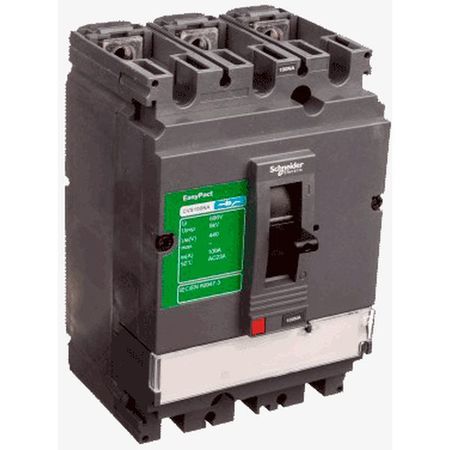 Силовой автомат Schneider Electric EasyPact CVS 125, TM-D, 25кА, 3P, 160А, LV516462