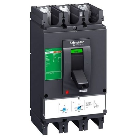 Силовой автомат Schneider Electric EasyPact CVS 630, MA, 70кА, 3P, 500А, LV563552