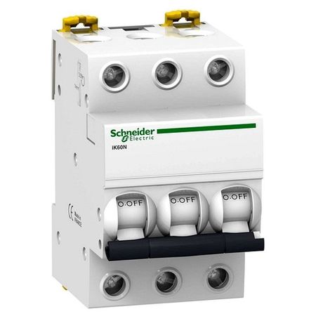 Автоматический выключатель Schneider Electric Acti9 3P 10А (C) 6кА, A9K24310