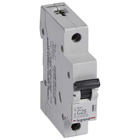 Автоматический выключатель Legrand RX3 1P 25А (C) 4.5кА, 419666