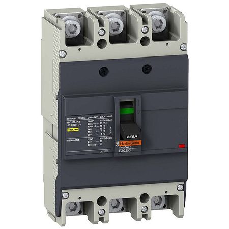 Силовой автомат Schneider Electric Easypact EZC 250, TM-D, 15кА, 3P, 100А, EZC250F3100