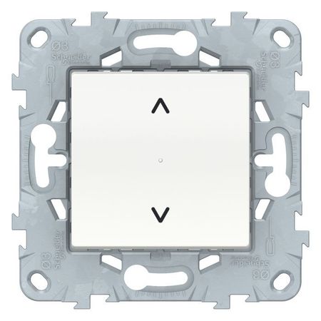 Выключатель для жалюзи Schneider Electric UNICA NEW, белый, NU550818