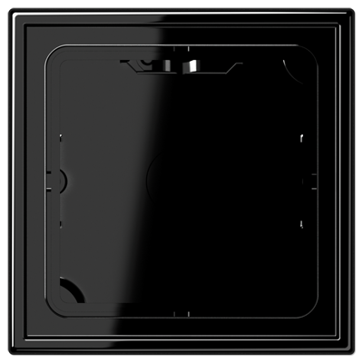 LS990 Коробка 1-ная для накладного монтажа,черн., LS581ASW