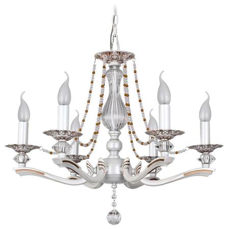 Подвесная люстра IDLamp Eloisa 259/6-Whiteplatina