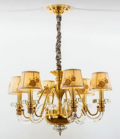 Подвесная люстра IDLamp Domenica 402/6-LEDOldbronze