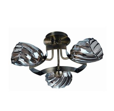 Потолочная люстра IDLamp Martha 601/3PF-MOONOldbronze