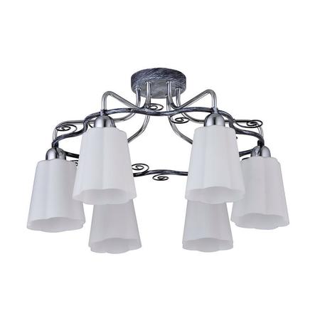 Потолочная люстра IDLamp Rossella 847/6PF-Blueglow