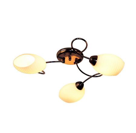 Потолочная люстра IDLamp Elda 853/3PF-Blackchrome