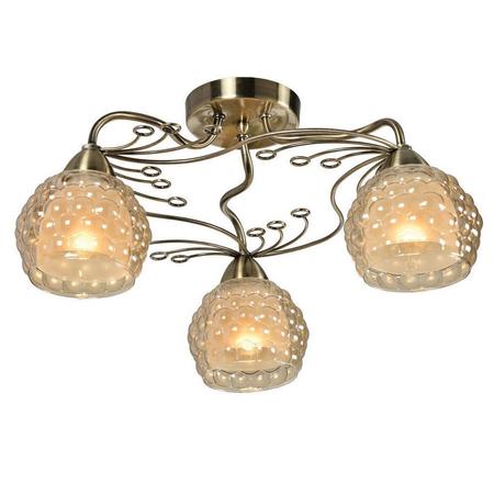 Потолочная люстра IDLamp Verity 286/3PF-Oldbronze