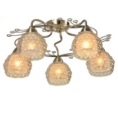 Потолочная люстра IDLamp Verity 286/5PF-Oldbronze
