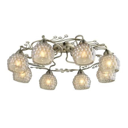 Потолочная люстра IDLamp Verity 286/8PF-Oldbronze