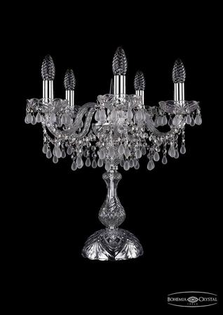 Настольная лампа Bohemia Ivele 1410L/5/141-47/Ni/V0300