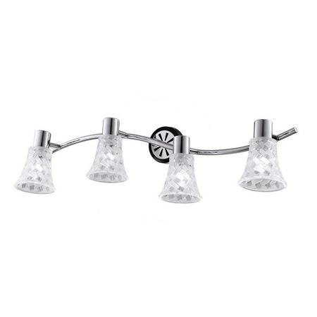 Спот  IDLamp Tonia 363/4B-Blackchrome