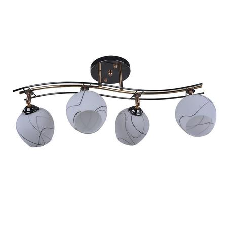 Спот  IDLamp Violetta 880/4PF-Darkgold