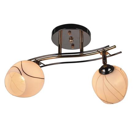 Спот  IDLamp Violetta 880/2PF-Darkgold